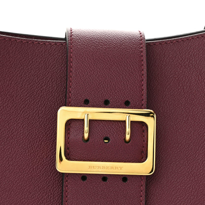 Burberry Soft Grain Medium Buckle Tote Dark Plum 7 of 11