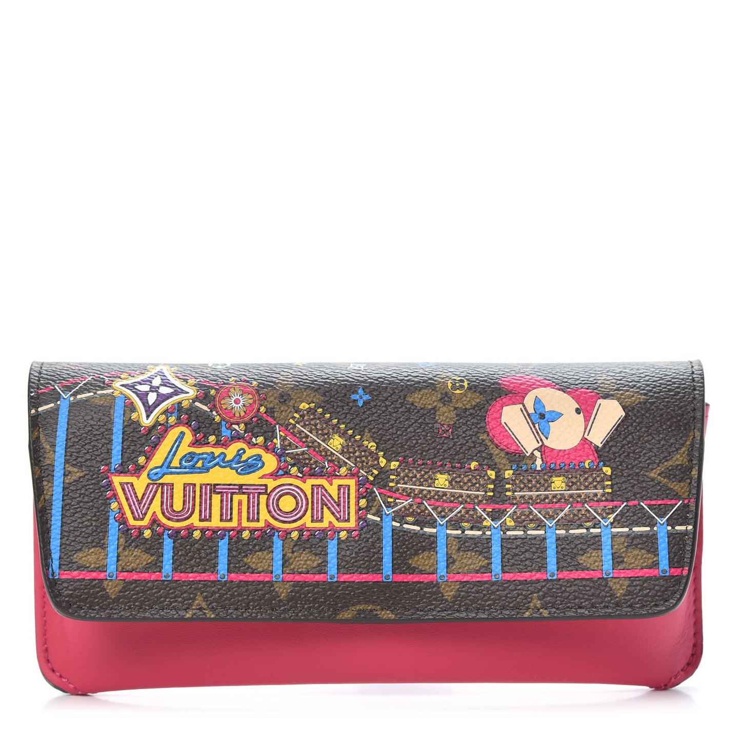 Monogram 2020 Christmas Animation Roller Coaster Woody Glasses Case Pivoine