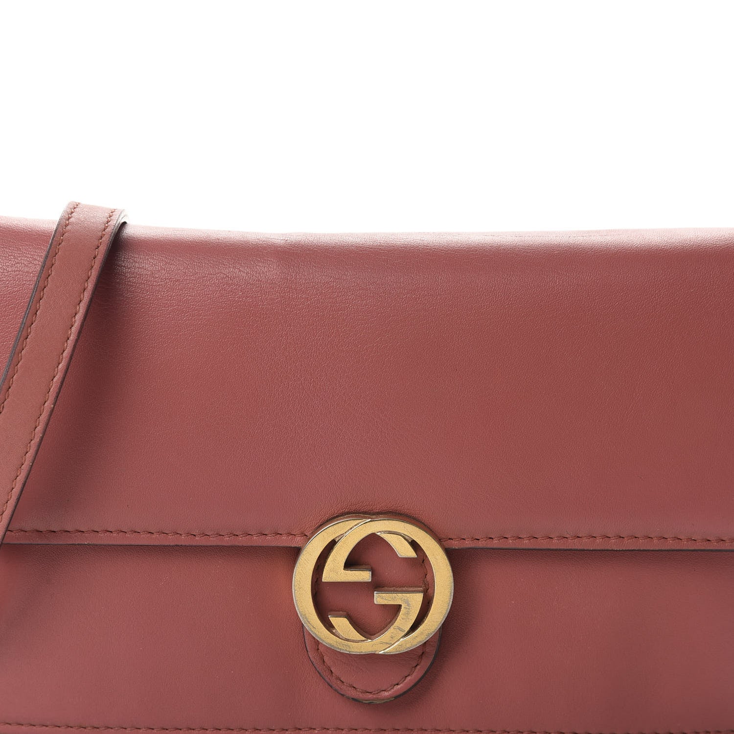 Gucci Moon Calfskin Icon Wallet Cameo Pink 11 of 11