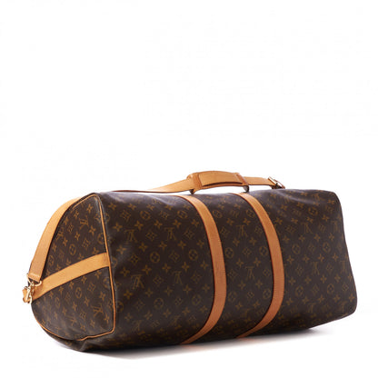 Louis Vuitton Monogram Keepall Bandouliere 55 3 of 9