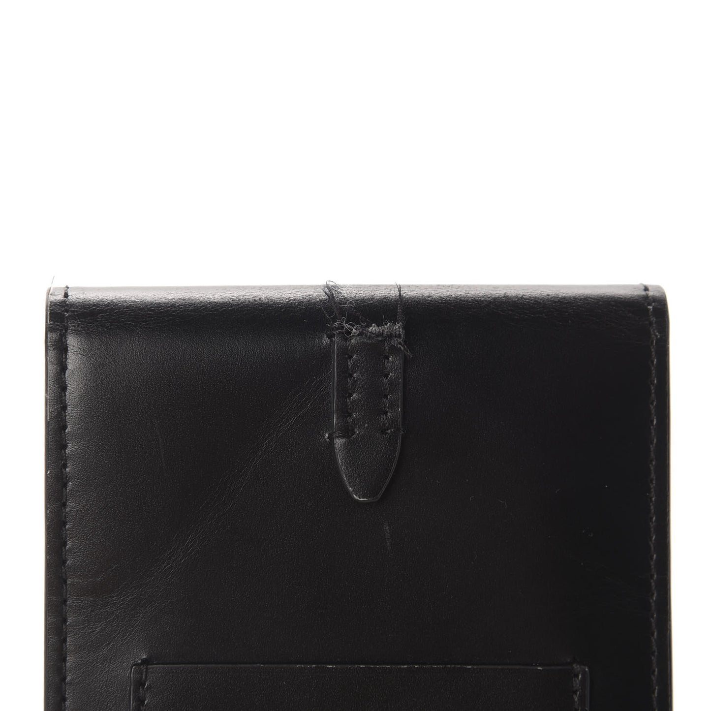 Smooth Calfskin Radford Phone Crossbody Bag Black