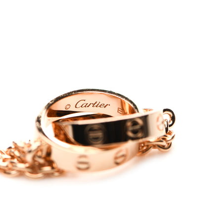 Cartier 18K Pink Gold Interlocking LOVE Bracelet 3 of 5