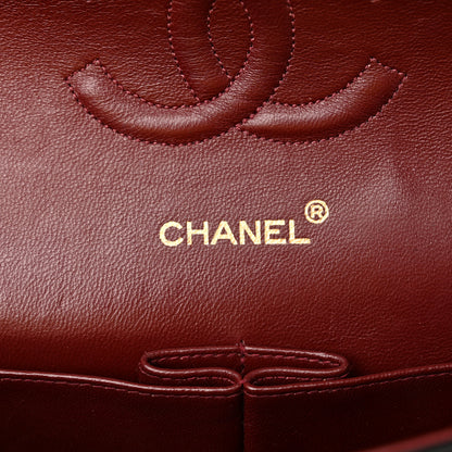 Chanel Lambskin Quilted Medium Double Flap Black 6 of 22