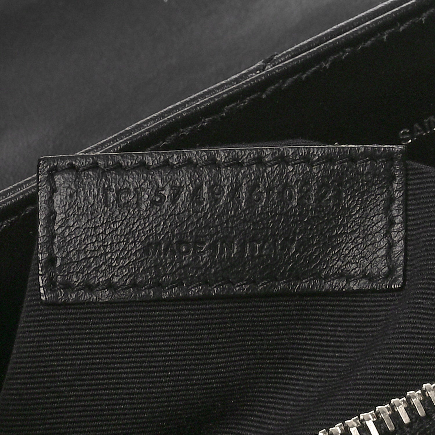 Saint Laurent Calfskin Y Quilted Monogram Medium Loulou Chain Satchel Black 7 of 10