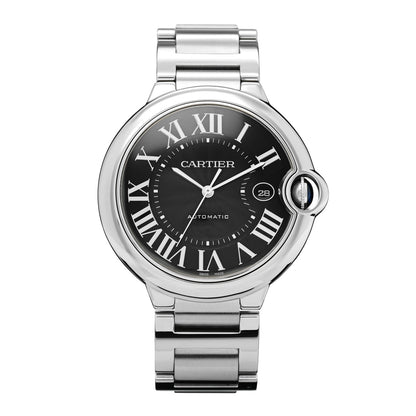 Cartier Stainless Steel 42mm Ballon Bleu De Cartier Automatic Watch Black 1 of 4