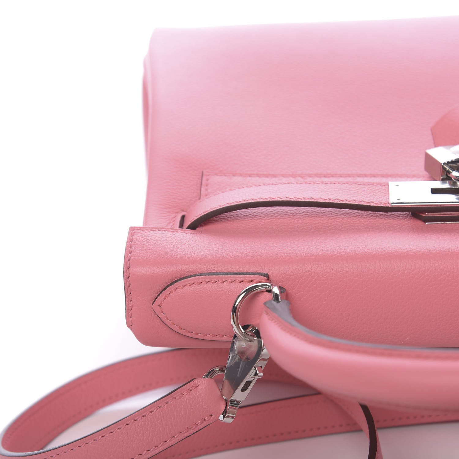 Hermes Evercolor Verso Kelly Retourne 28 Rose D'ete Terre Battue 18 of 42