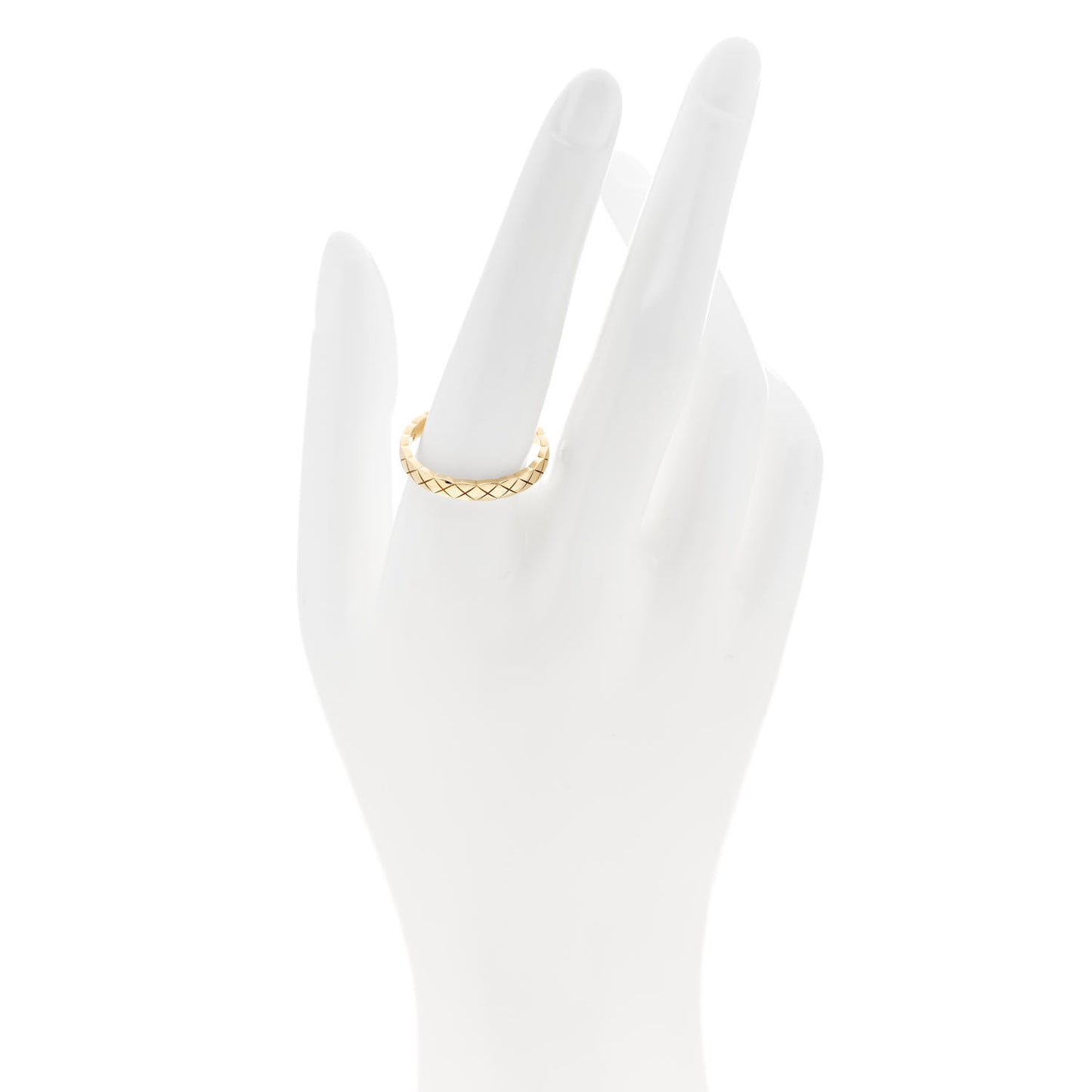 18K Yellow Gold Mini Coco Crush Ring 61 9.5
