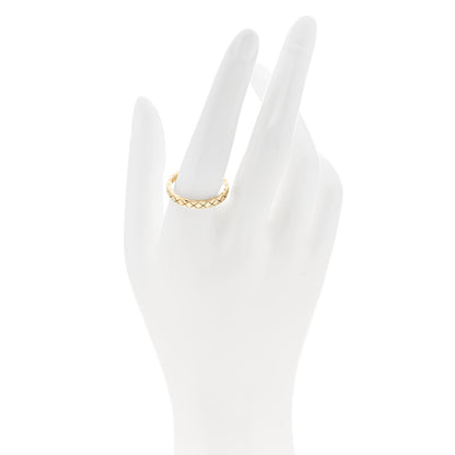 Chanel 18K Yellow Gold Mini Coco Crush Ring 61 9.5 2 of 5
