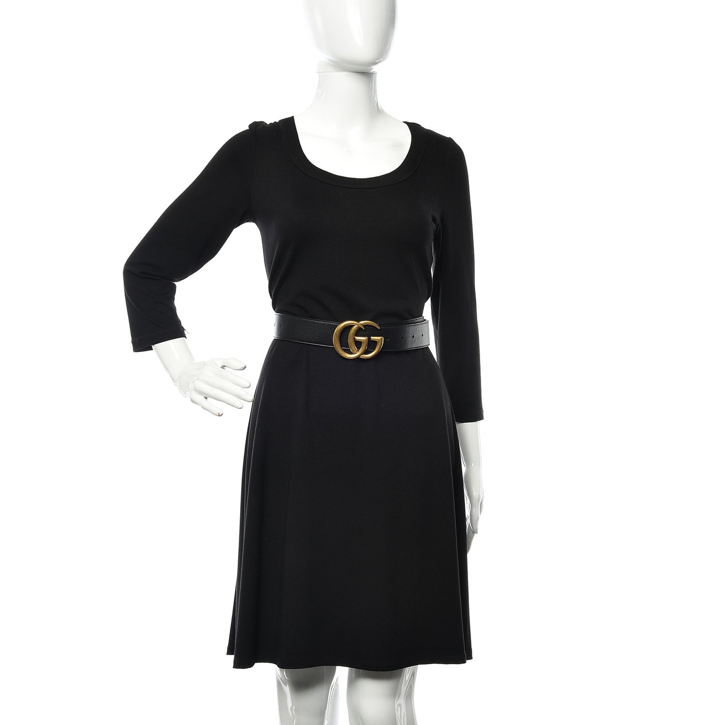 Calfskin Double G 40mm Belt 90 36 Black