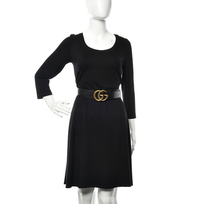 Gucci Calfskin Double G 40mm Belt 90 36 Black 2 of 7