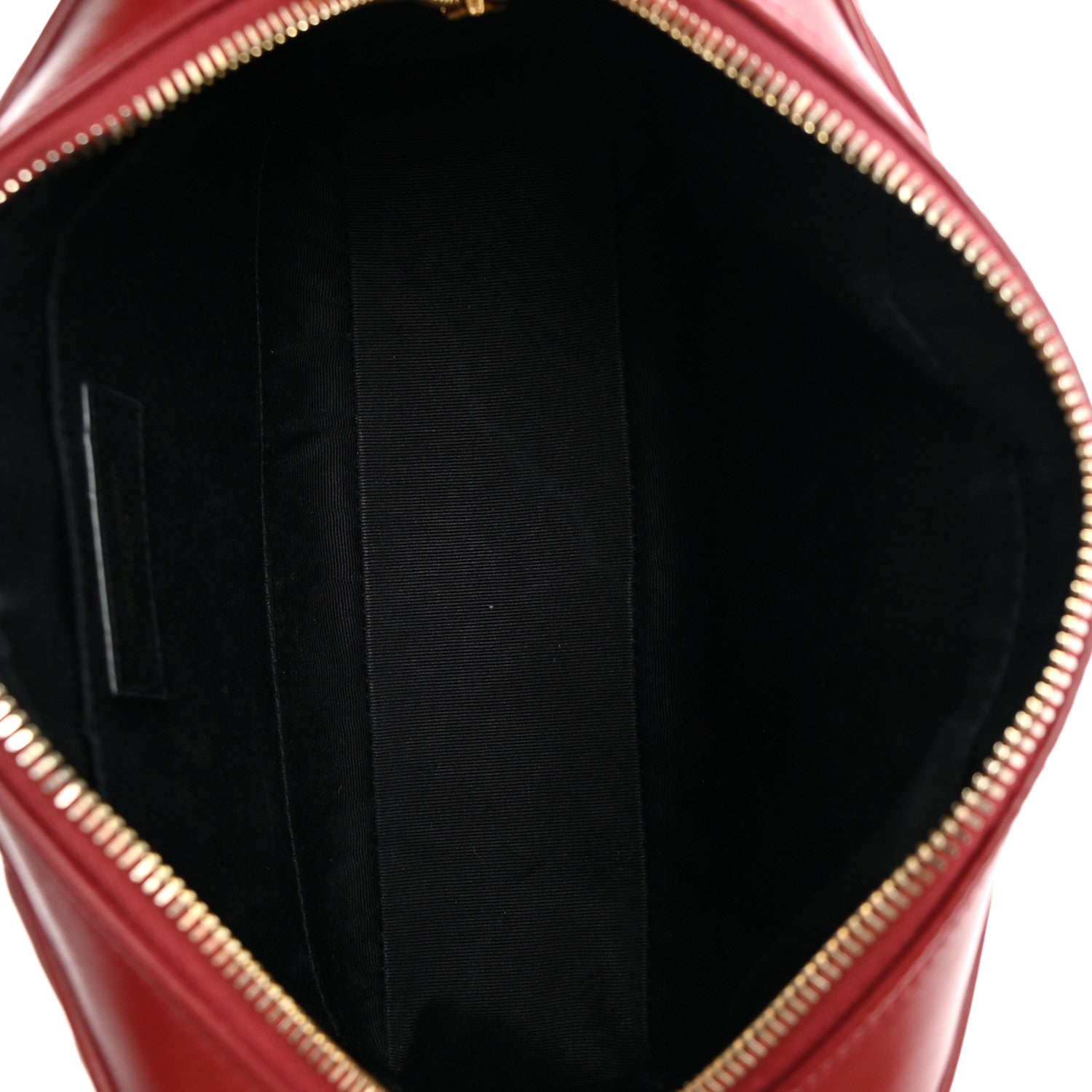 Saint Laurent Calfskin Matelasse Monogram Lou Camera Bag Red 4 of 10