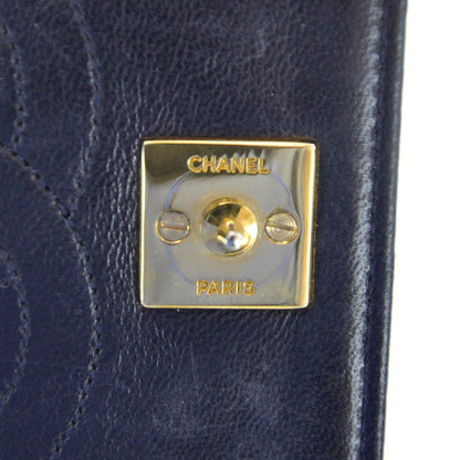 Chanel Lambskin Small Flap Navy 7 of 7