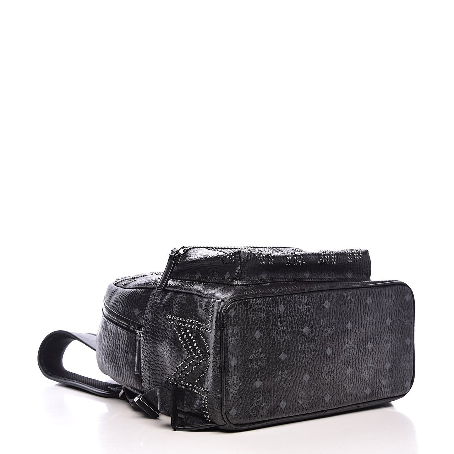 Visetos Studded Medium Backpack Black