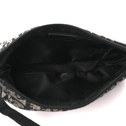 Christian Dior Monogram Shoulder Bag Pochette Black 5 of 11