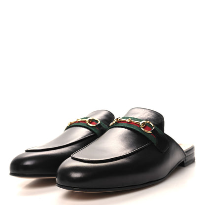 Gucci Malaga Kid Web Womens Princetown Slippers 41 Black 4 of 9