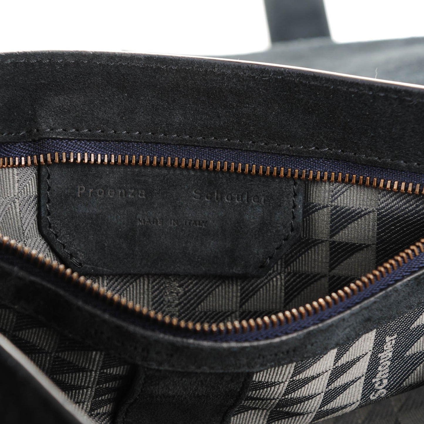 Suede Medium PS1 Satchel Navy