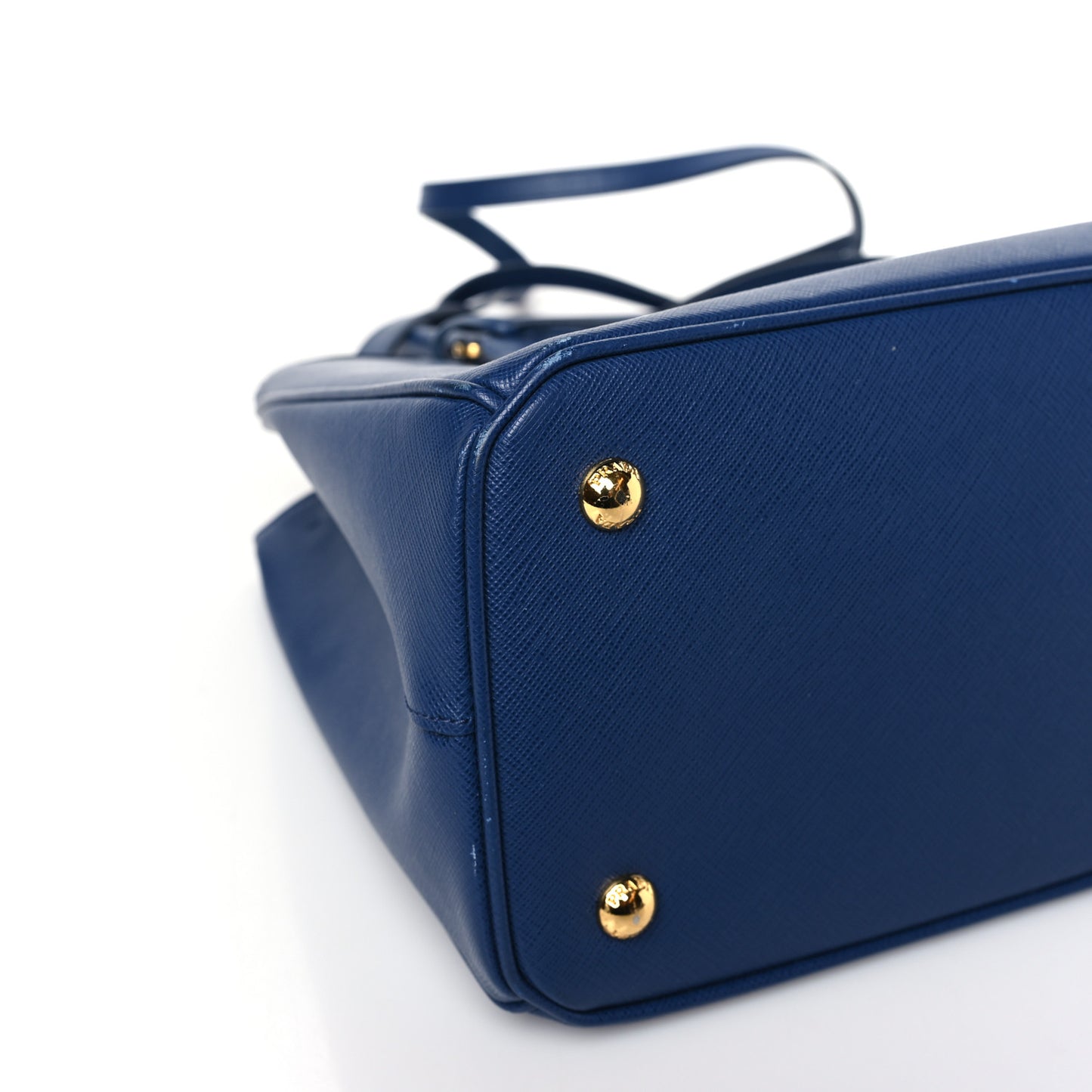 Saffiano Medium Galleria Double Zip Tote Bluette