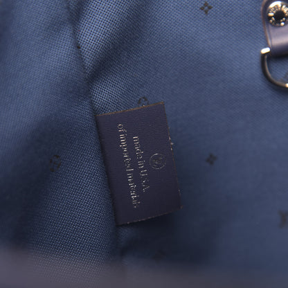 Louis Vuitton Monogram Escale Neverfull MM Blue 6 of 12