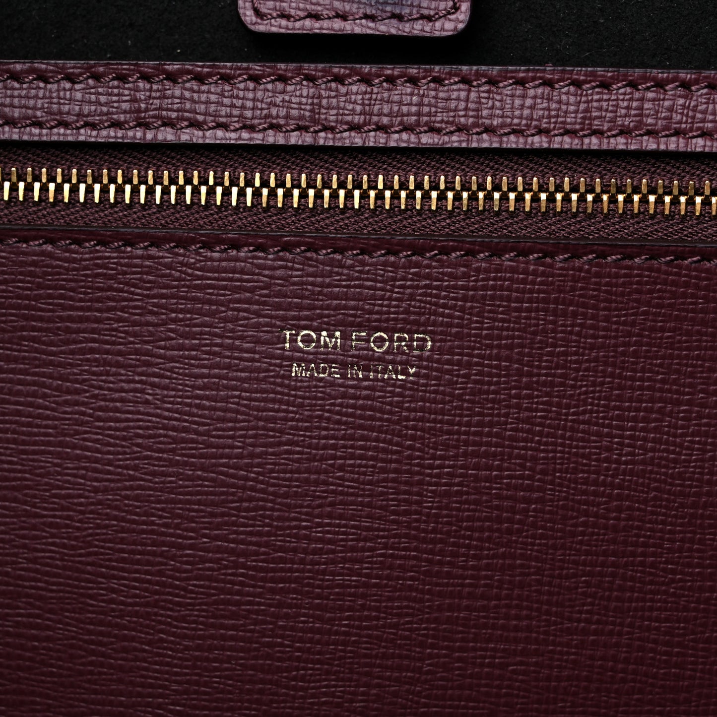 Saffiano Large T Tote Dark Red