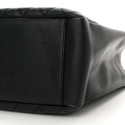 Chanel Caviar Quilted Grand Shopping Tote GST Black 9 of 12