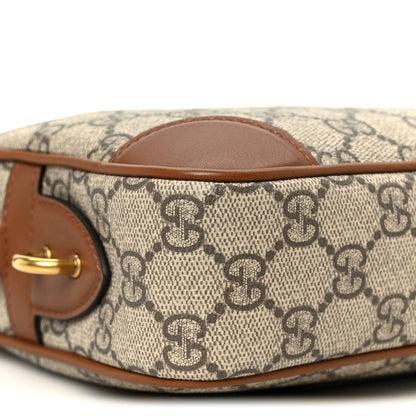 Gucci GG Supreme Monogram Mini Camera Bag Beige Ebony Old Sundial 10 of 11