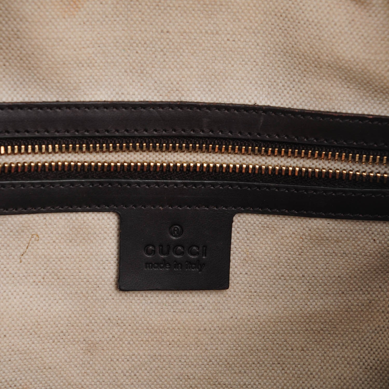 Gucci Monogram Vintage Web Medium Boston Dark Brown 8 of 9