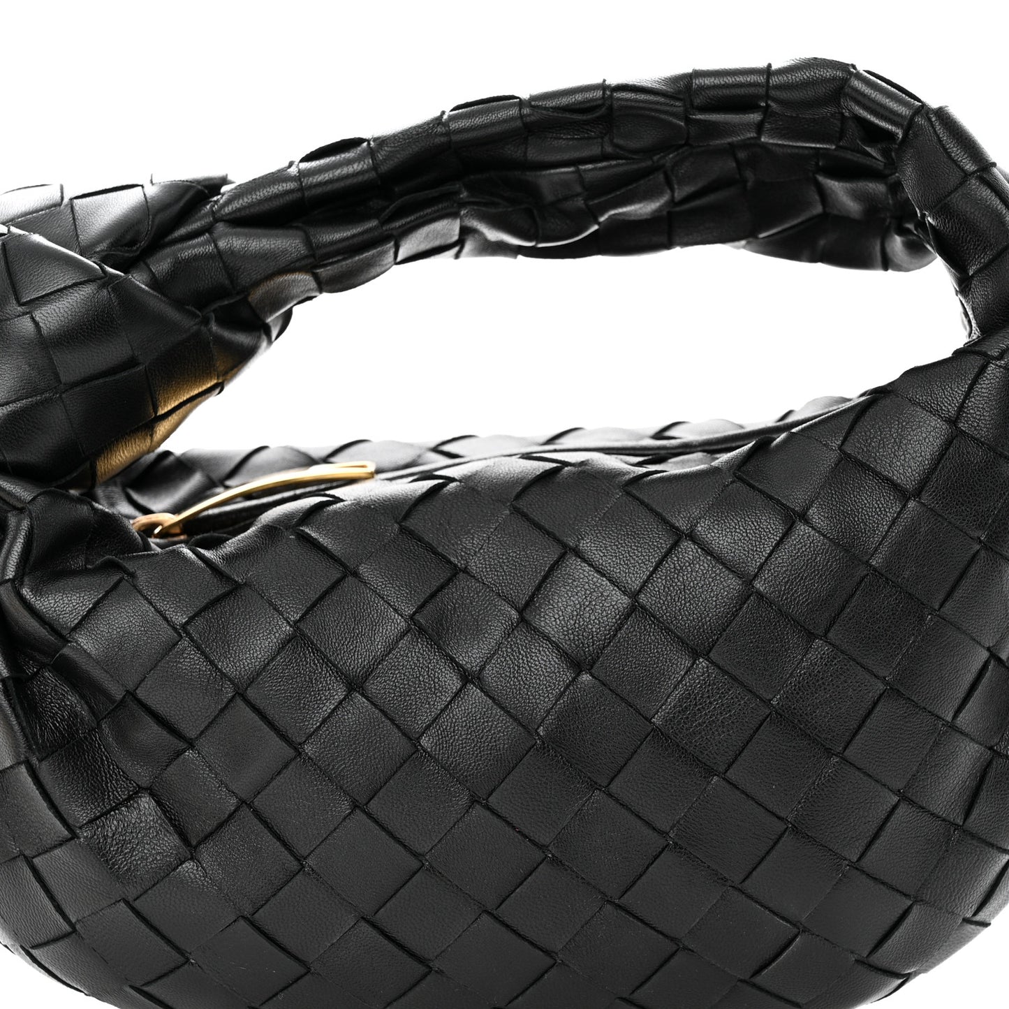 Nappa Intrecciato Mini Jodie Black