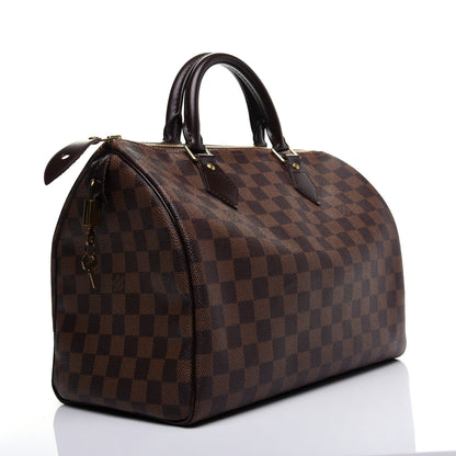 Louis Vuitton Damier Ebene Speedy 30 3 of 11
