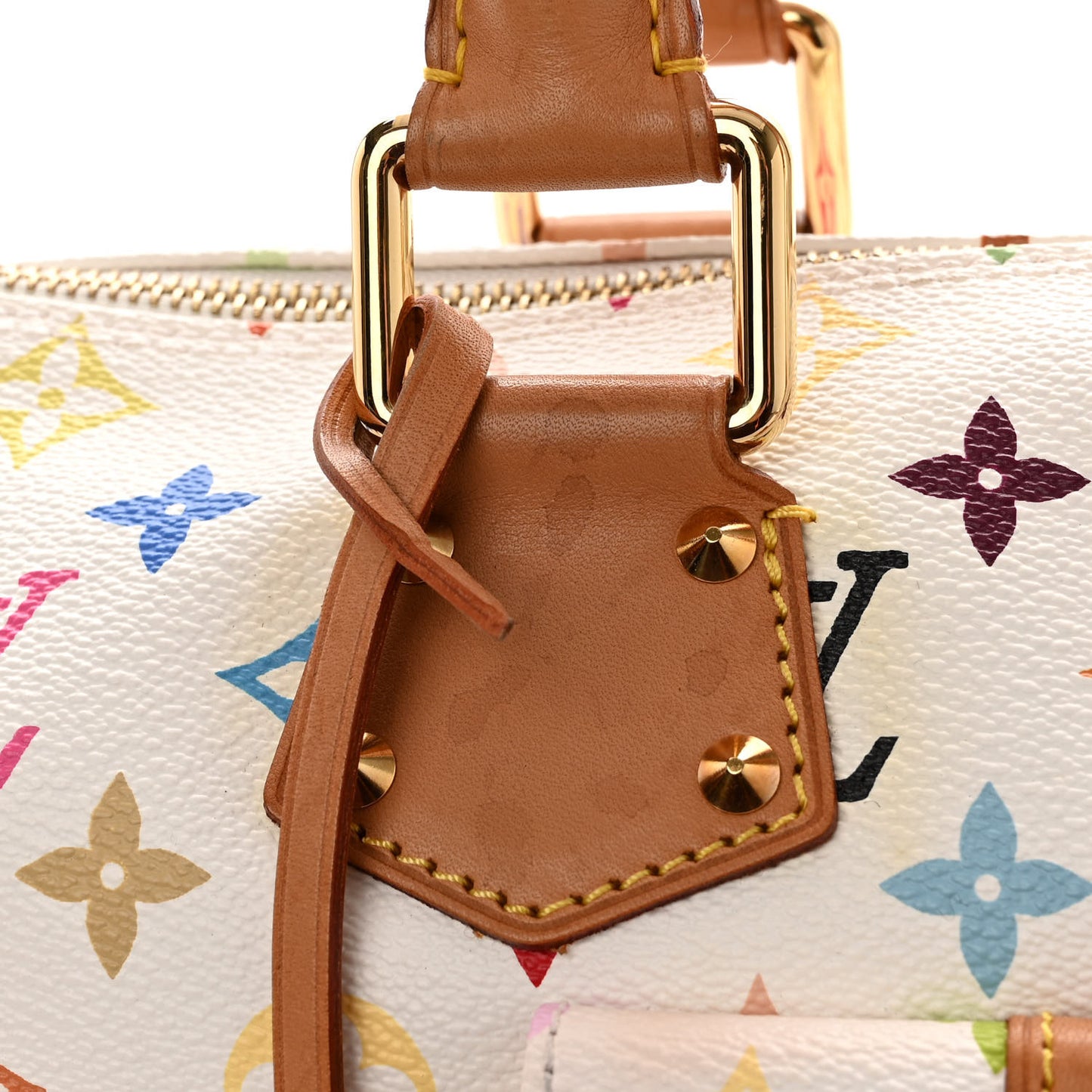 Monogram Multicolor Speedy 30 White
