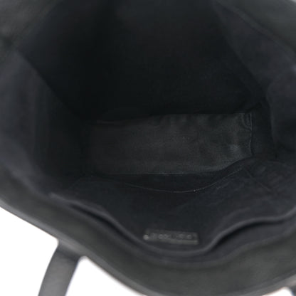 Jimmy Choo Soft Grainy Calfskin Star Studded Mini Pegasi Tote Black 5 of 11