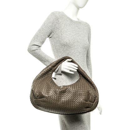 Bottega Veneta Nappa Intrecciato Large Veneta Hobo Shadow 2 of 8
