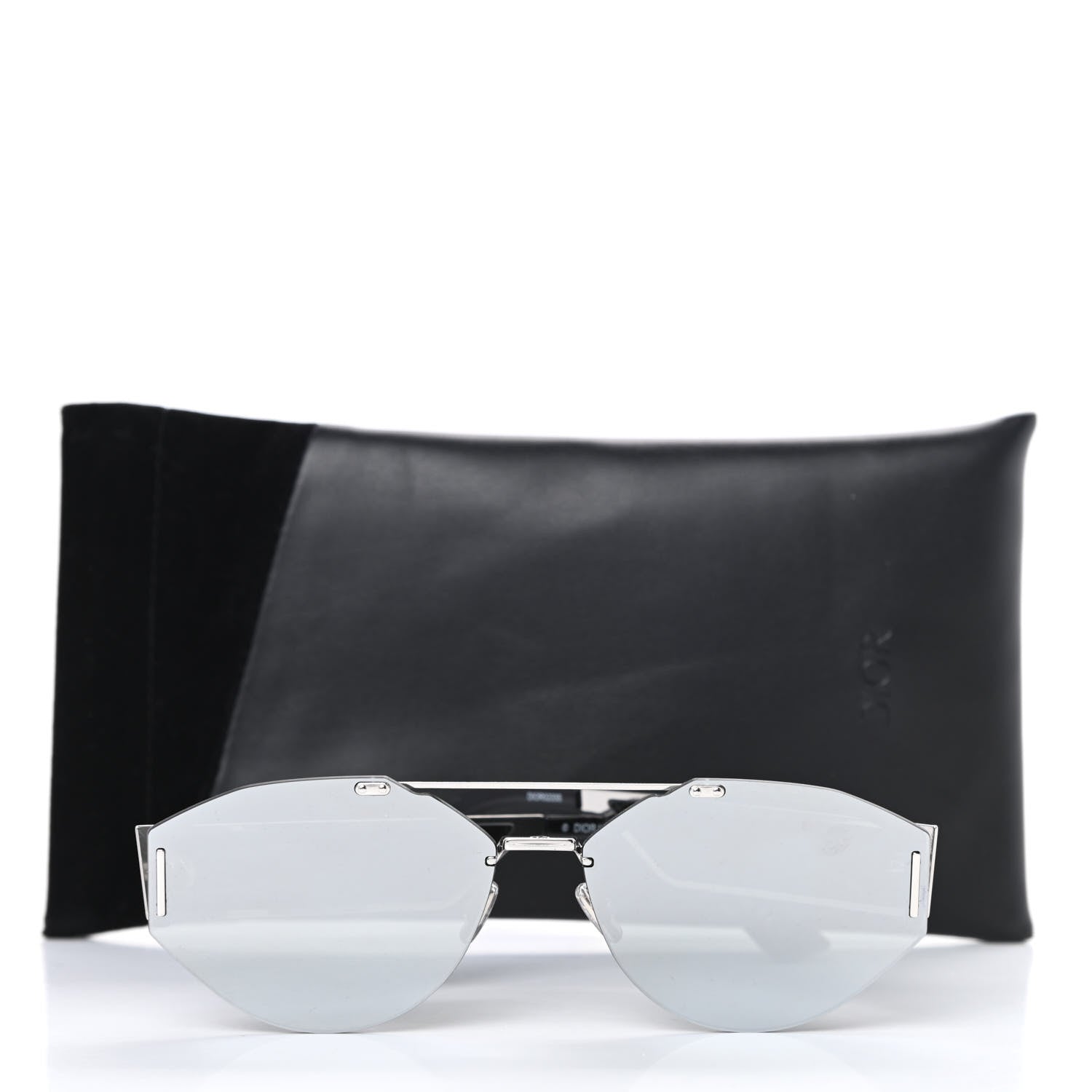 Christian Dior HOMME Mirrored 233S Sunglasses Silver 9 of 9