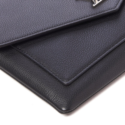 Louis Vuitton Soft Calfskin My Lockme Pochette Black 6 of 7