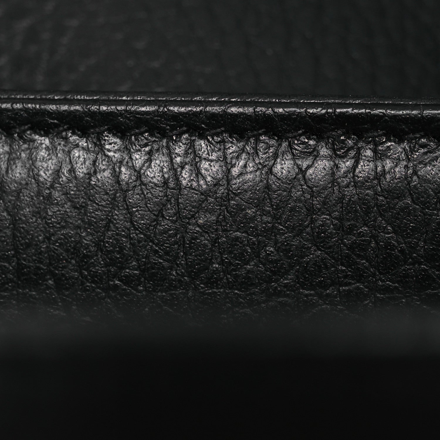 Gucci Dollar Calfskin Interlocking G Top Handle Shoulder Bag Black 11 of 12