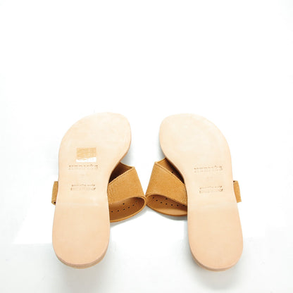 Hermes Suede Maldives Sandals 38 5 of 9