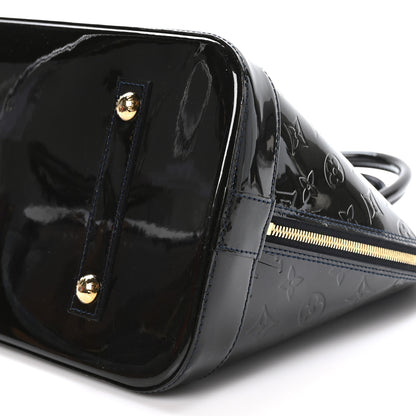 Louis Vuitton Vernis Alma GM Noir Magnetique 9 of 10