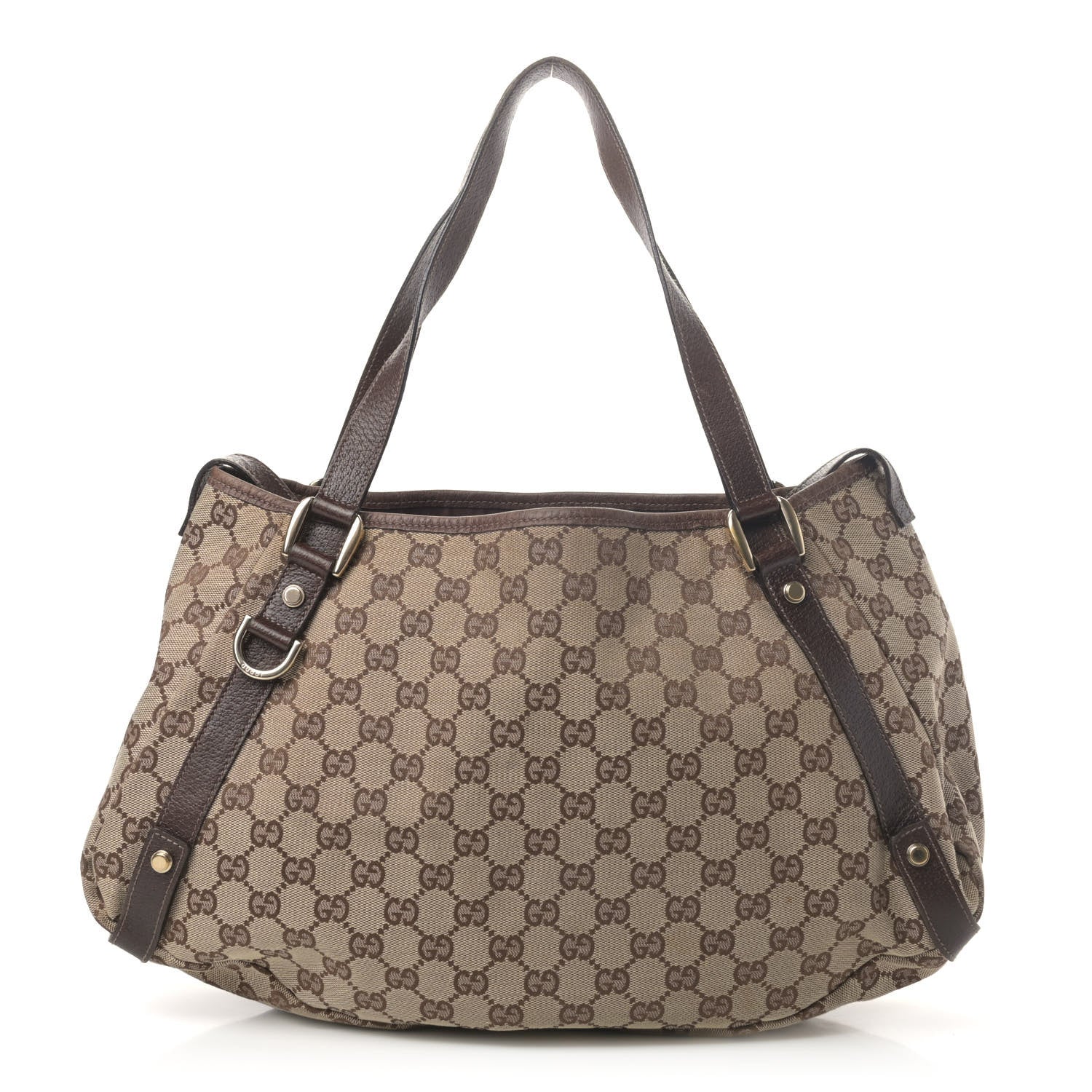 Gucci Monogram Medium Abbey Shoulder Bag Dark Brown 1 of 6