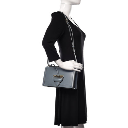 Loewe Calfskin Medium Barcelona Shoulder Bag Stone Blue 2 of 18