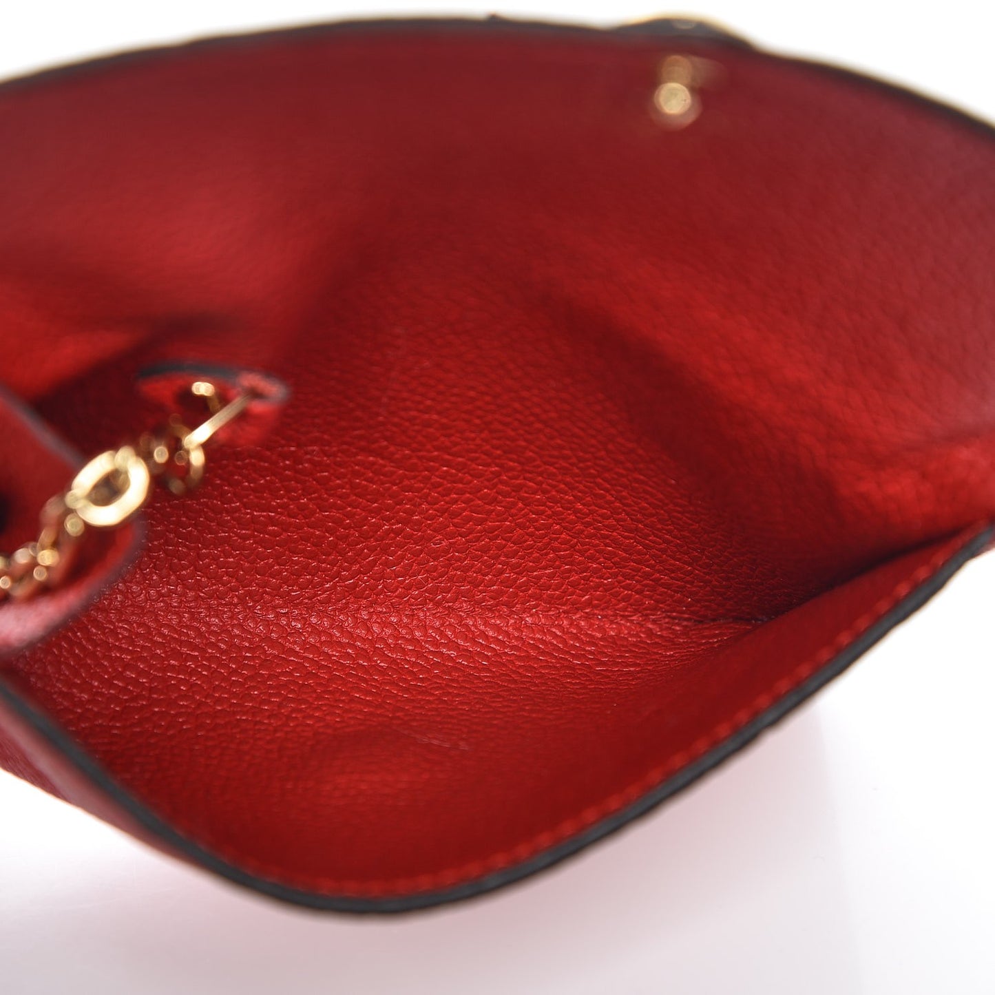 Empreinte Key Pouch Cherry