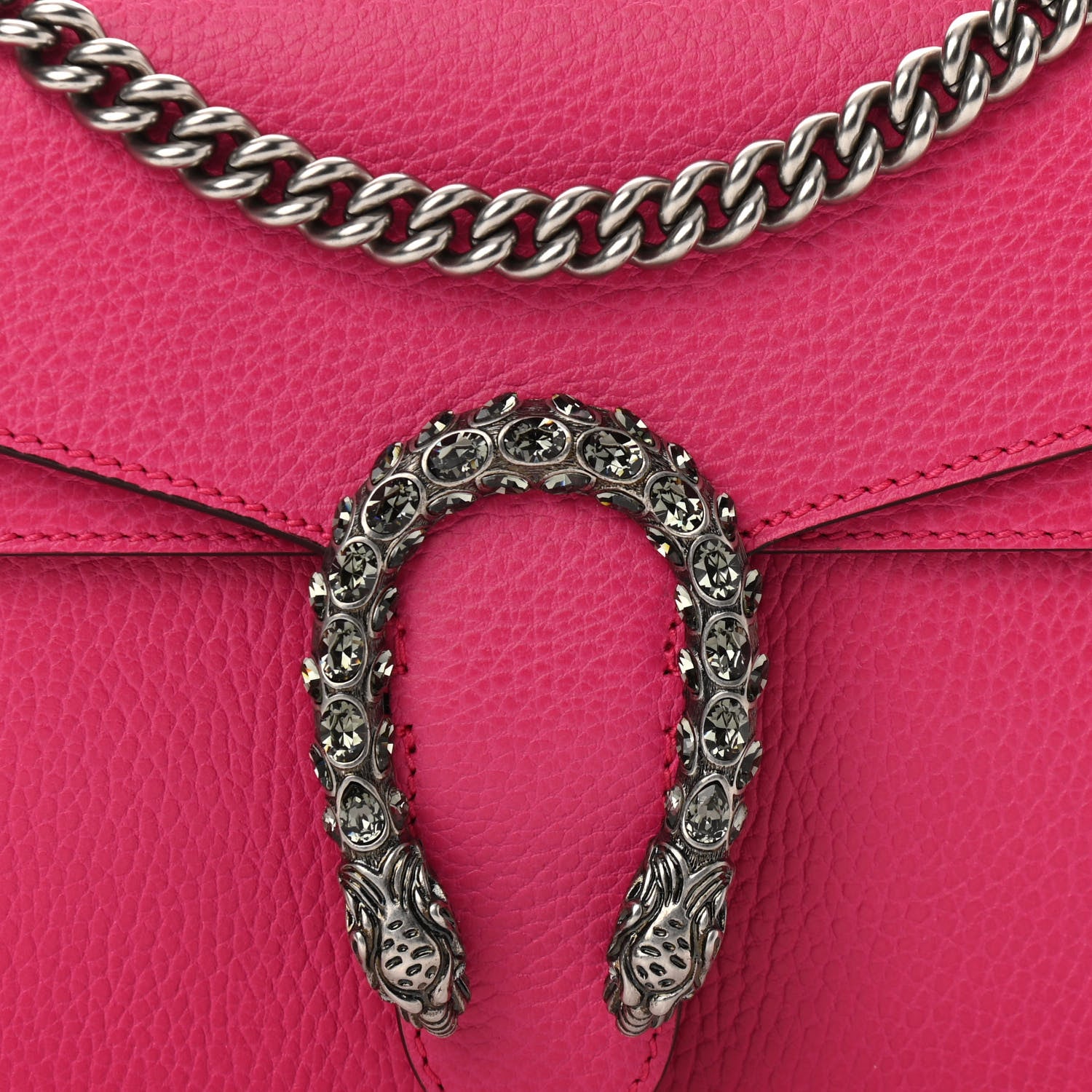 Gucci Dollar Calfskin Small Dionysus Shoulder Bag Box Pink 9 of 12