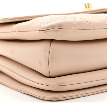 Chanel Lambskin Quilted Small Trendy Spirit Top Handle Bag Beige 9 of 12