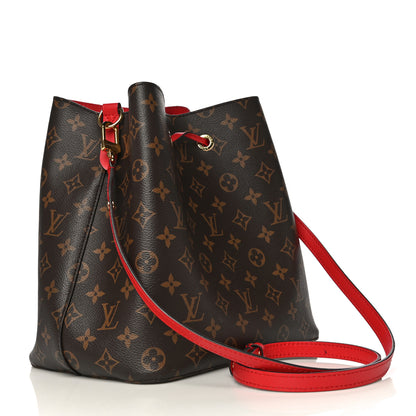 Louis Vuitton Monogram Neonoe MM Coquelicot 4 of 24
