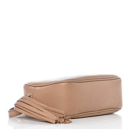 Gucci Pebbled Calfskin Small Soho Disco Bag Rose Beige 4 of 14