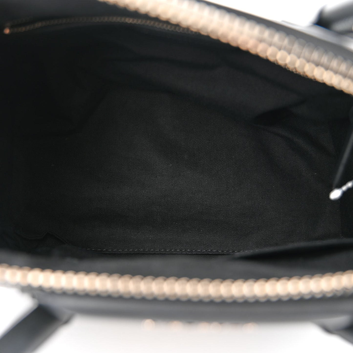 Calfskin Triangle Studded Small Antigona Black