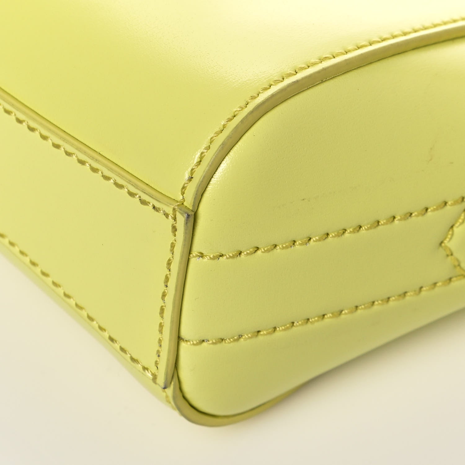 Givenchy Smooth Calfskin Nano Antigona Acid Yellow 10 of 10
