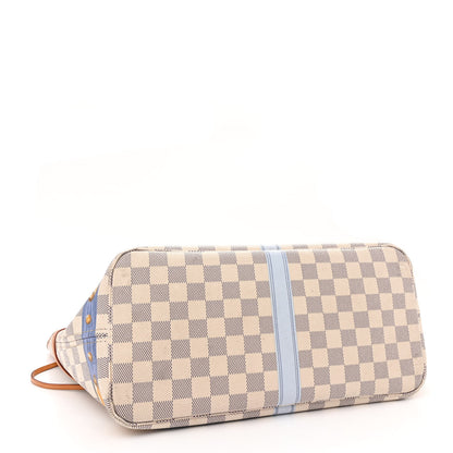 Louis Vuitton Damier Azur Summer Trunks Neo Neverfull MM 5 of 16