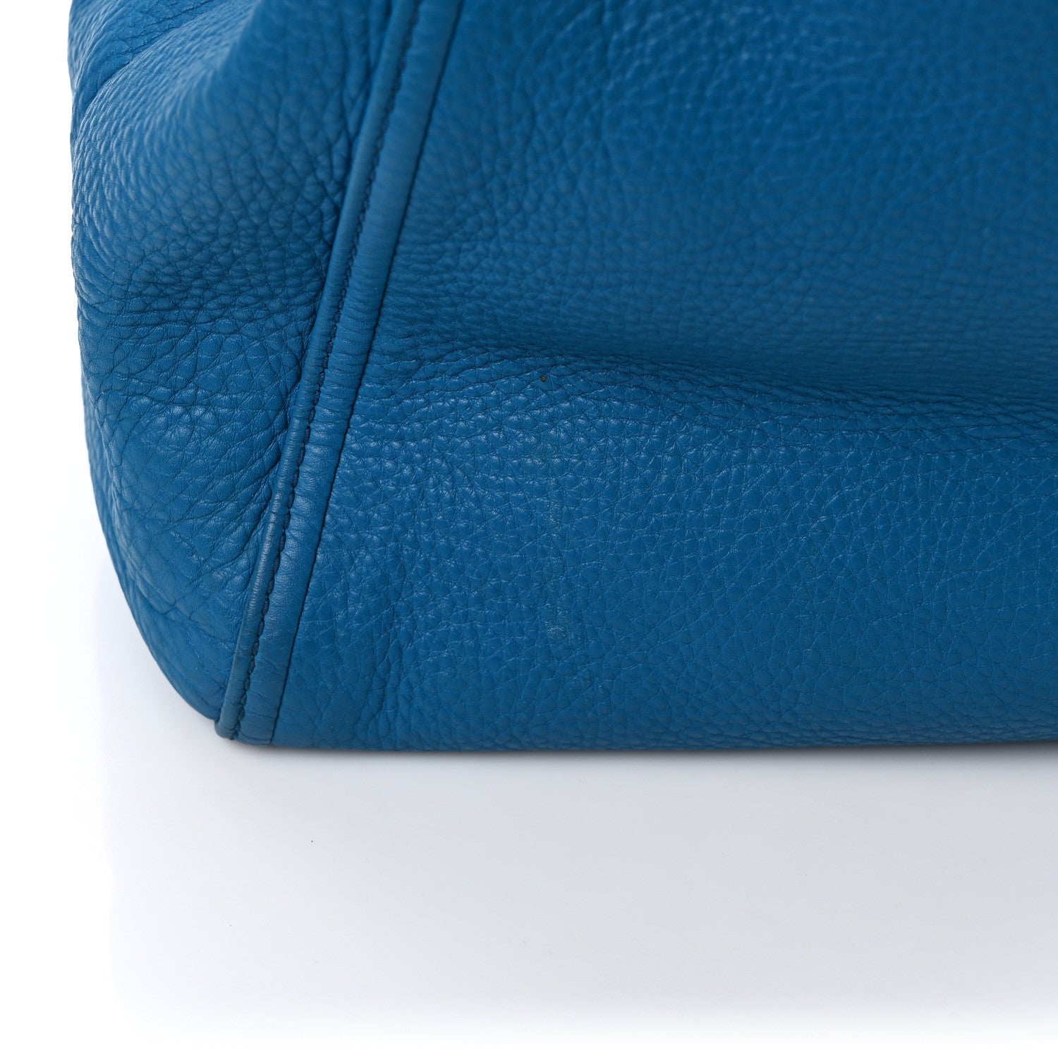 Gucci Pebbled Calfskin Medium Soho Shoulder Bag Riviera Blue 16 of 16