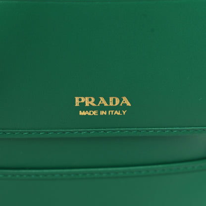 Prada Saffiano Small Triangle Wallet Mango 6 of 7
