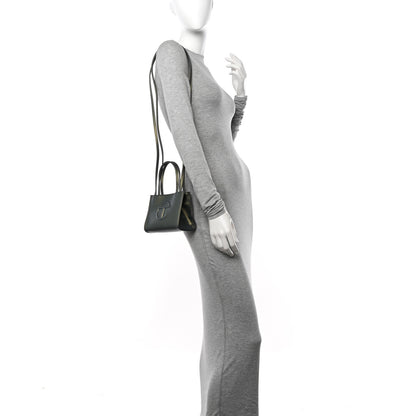 Telfar Metallic Vegan Leather Small Shopping Bag Acid 2 of 10