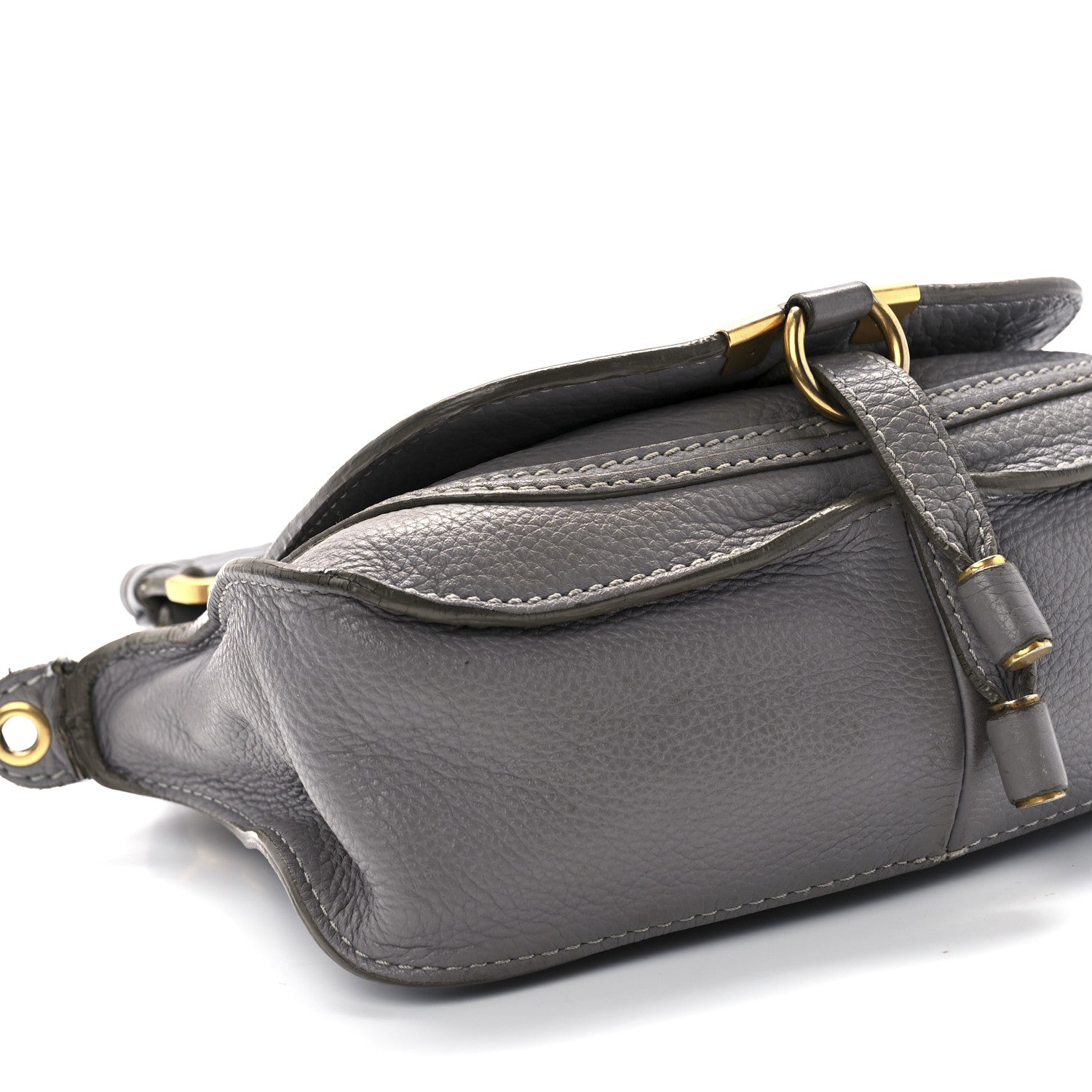 Chloe Calfskin Mini Marcie Satchel Cashmere Grey 6 of 9